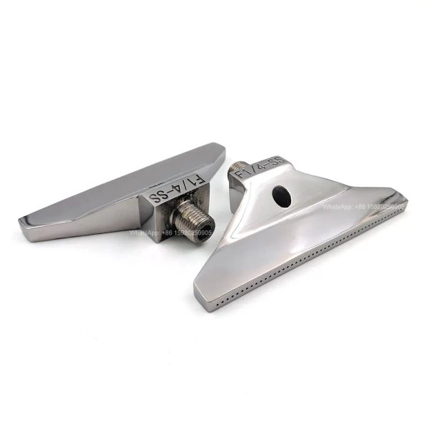 Image of wholesale YS 1/4 BSPT SS Stainless Steel Metal Metals F797 110mm Ultra Wide Air Knife Air Curtain Blow Off Wind Jet Nozzle LL