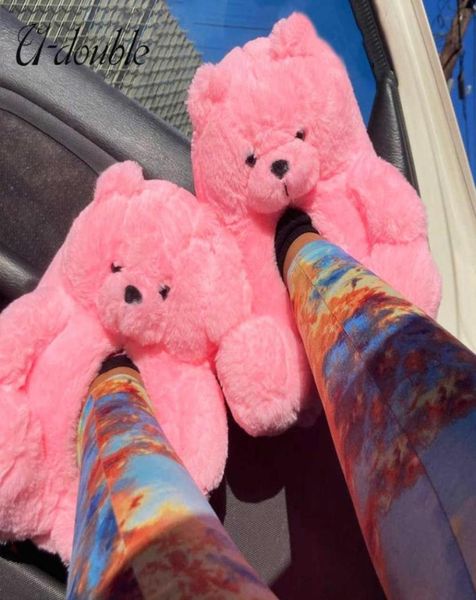 udouble brand women winter plush slippers teddy bear christmas cute style faux fur home indoor furry soft antislip warm shoes g0439808467, Black
udouble brand women winter plush slippers teddy bear christmas cute style faux fur home indoor furry soft antislip warm shoes g0439808467, Black
