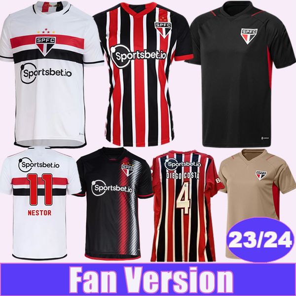 23 24 sao paulo arboleda mens soccer jerseys calleri gabriel nestor diego costa igor.v home away training wear 3rd football shirts short sle, Black;yellow
23 24 sao paulo arboleda mens soccer jerseys calleri gabriel nestor diego costa igor.v home away training wear 3rd football shirts short sle, Black;yellow