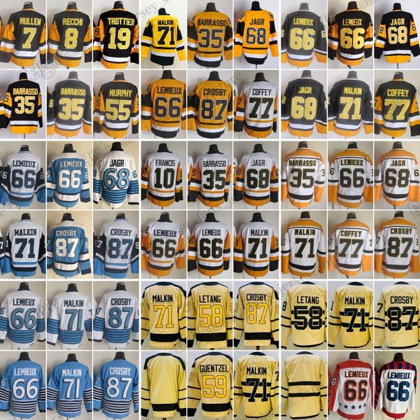 1967-1999 ccm retro college hockey jerseys 66 lemieux 7 mullen 8 recchi 10 francis trottier crosby 55 murphy hornqvist malkin crosby jagr ba, Black
1967-1999 ccm retro college hockey jerseys 66 lemieux 7 mullen 8 recchi 10 francis trottier crosby 55 murphy hornqvist malkin crosby jagr ba, Black