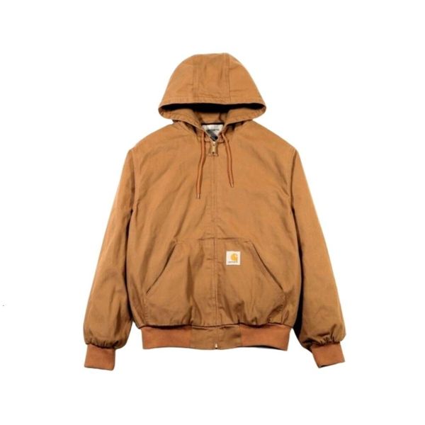 designer carharts men's fashion new high-quality jacket cotton washing work clothes hooded jacket men's and women, Black;brown
designer carharts men's fashion new high-quality jacket cotton washing work clothes hooded jacket men's and women, Black;brown
