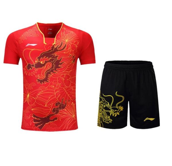 new table tennis shirts suit shorts tennis tshirt sweat absorbent breathable clothes 3532569, White;yellow
new table tennis shirts suit shorts tennis tshirt sweat absorbent breathable clothes 3532569, White;yellow