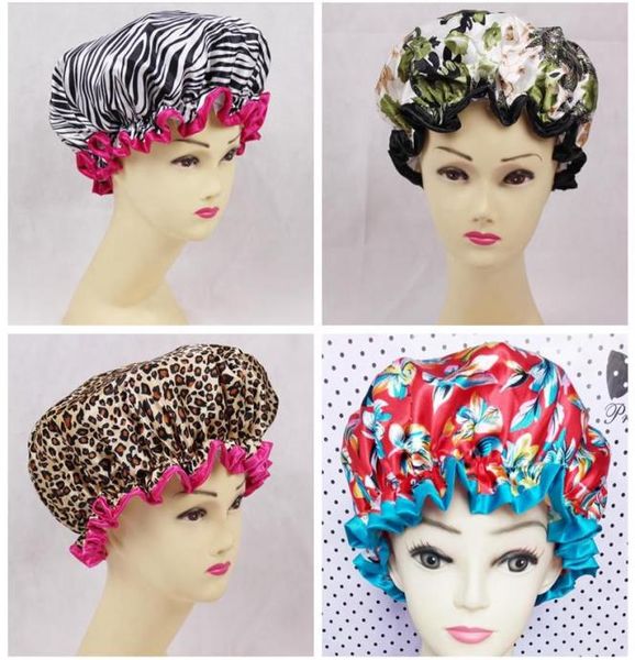 silk bonnets fashion new double layer polyester satin fabric shower caps sleep night hats 1 size fit all4334234, Blue;gray
silk bonnets fashion new double layer polyester satin fabric shower caps sleep night hats 1 size fit all4334234, Blue;gray