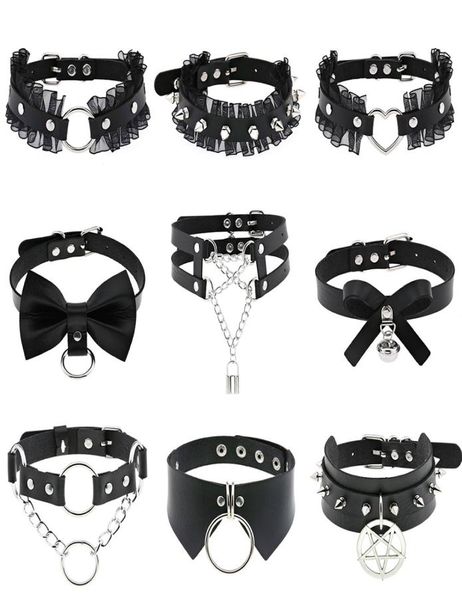 fashion jewelry leather spiked choker punk collar women men rivets studded chocker chunky necklace goth jewelry metal gothic emo a9942583, Silver
fashion jewelry leather spiked choker punk collar women men rivets studded chocker chunky necklace goth jewelry metal gothic emo a9942583, Silver