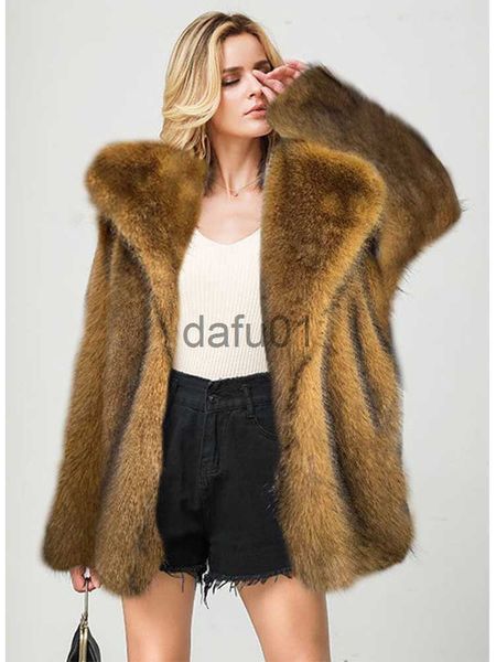 women's fur faux fur fur coat women 2023 winter thick warm fluffy outwear luxury gold silver fox faux fur jacket furry overcoat x0907, Black
women's fur faux fur fur coat women 2023 winter thick warm fluffy outwear luxury gold silver fox faux fur jacket furry overcoat x0907, Black