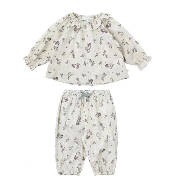 jerseys ins style children s clothing bene series baby ginette pattern shirt anti mosquito pants suit 230906
jerseys ins style children s clothing bene series baby ginette pattern shirt anti mosquito pants suit 230906
