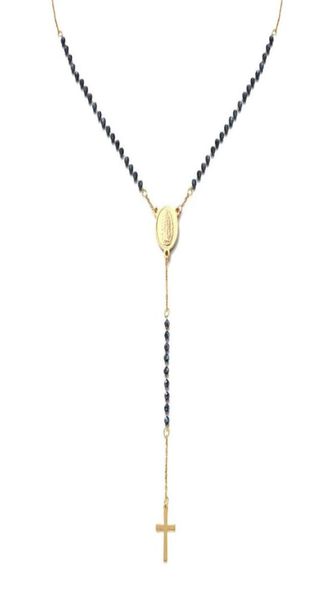 pendant necklaces catholic stainless steel rosary beads chain y shape virgin necklace for women men religious cross jewelry3349570, Silver
pendant necklaces catholic stainless steel rosary beads chain y shape virgin necklace for women men religious cross jewelry3349570, Silver
