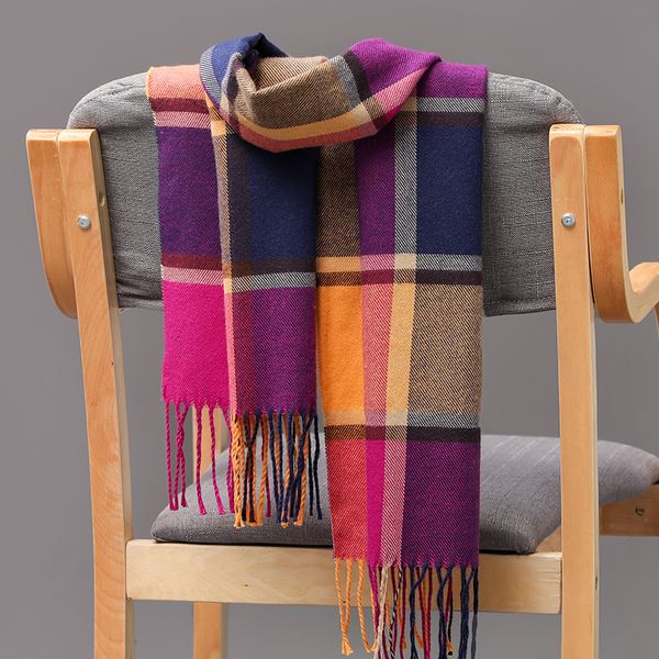 scarves 180*35cm women warm classic lattice scarf fashion casual cashmere couple plaid winter men business muffler hijab 230907, Blue;gray
scarves 180*35cm women warm classic lattice scarf fashion casual cashmere couple plaid winter men business muffler hijab 230907, Blue;gray