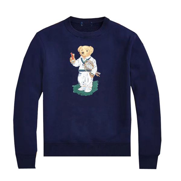 2023 new style printing bear man loose round neck plush long-sleeved pullover bear polos shirt t-shirt cartoon bear, White;black
2023 new style printing bear man loose round neck plush long-sleeved pullover bear polos shirt t-shirt cartoon bear, White;black