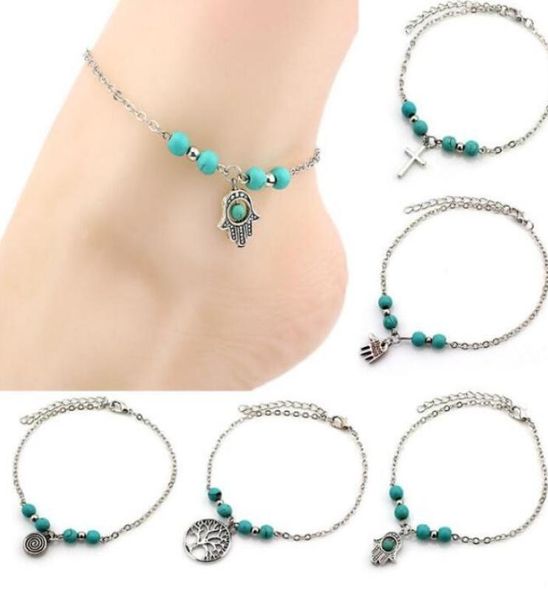 turquoise anklets women beach foot chains cross tree turtles conch fatima039s hand anklet for ladies fashion jewelry ps18143928575, Red;blue
turquoise anklets women beach foot chains cross tree turtles conch fatima039s hand anklet for ladies fashion jewelry ps18143928575, Red;blue