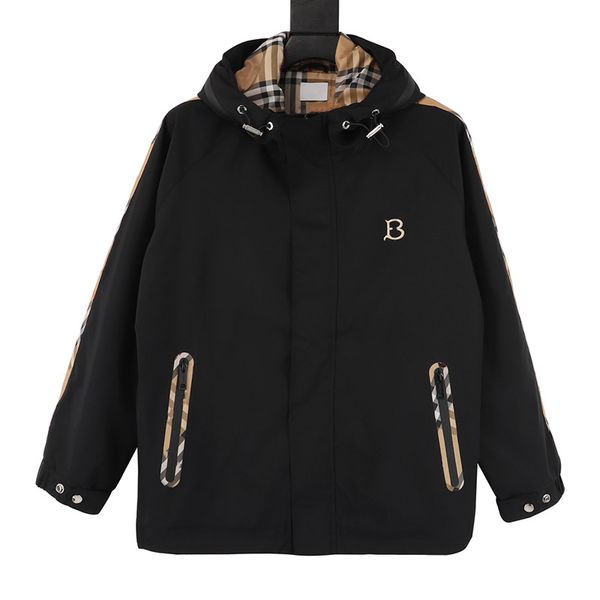 luxury designer jacket hooded zipper letter embroidered outerwear burb latest jacket outdoor street casual sport coat mens trench coat trave, Black;brown
luxury designer jacket hooded zipper letter embroidered outerwear burb latest jacket outdoor street casual sport coat mens trench coat trave, Black;brown