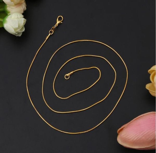 18k gold chain necklaces for woman lobster clasps smooth chain size 1.2mm 16 18 20 22 24 26 28 30 inch8940891, Silver
18k gold chain necklaces for woman lobster clasps smooth chain size 1.2mm 16 18 20 22 24 26 28 30 inch8940891, Silver