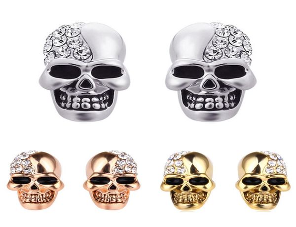 3 colors new highgrade women men fashion personalized skull earrings punk style stud earring jewelry gifts7133681, Golden
3 colors new highgrade women men fashion personalized skull earrings punk style stud earring jewelry gifts7133681, Golden