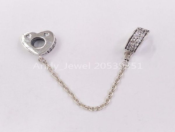 andy jewel authentic 925 sterling silver beads sparkling arcs of love safety chain charms fits european style jewelry bracelets & necklace 7, Black
andy jewel authentic 925 sterling silver beads sparkling arcs of love safety chain charms fits european style jewelry bracelets & necklace 7, Black