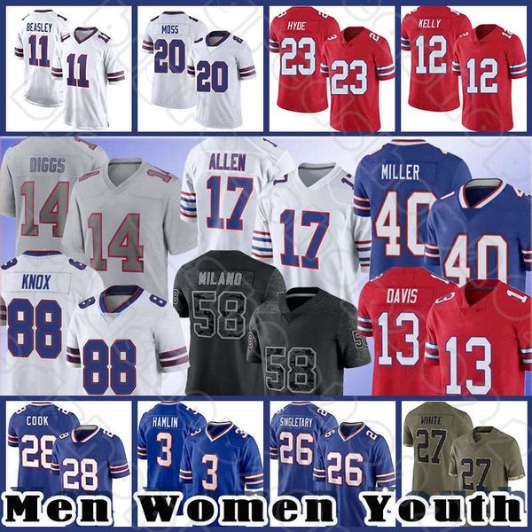 josh allen stefon diggs football jerseys matt milano dawson knox micah hyde kaiir elam buffalos james cook tre'davious white billes dam, Black;red
josh allen stefon diggs football jerseys matt milano dawson knox micah hyde kaiir elam buffalos james cook tre'davious white billes dam, Black;red