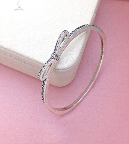 romantic bow bracelet for luxury designer 925 sterling silver cz diamond girl bracelet valentine gift box8709922, Black
romantic bow bracelet for luxury designer 925 sterling silver cz diamond girl bracelet valentine gift box8709922, Black