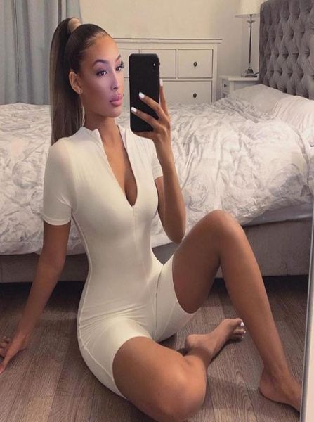 gym clothing 2022 summer women jumpsuit autumn streetwear skinny bodycon sport solid white jumsuits romper playsuit5413376, White;black
gym clothing 2022 summer women jumpsuit autumn streetwear skinny bodycon sport solid white jumsuits romper playsuit5413376, White;black