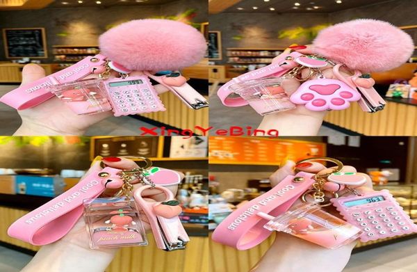 keychains creative milk bottle crystal keychain cute hairy ball flowing liquid key chain computer nail clipper bag pendant5498241, Silver
keychains creative milk bottle crystal keychain cute hairy ball flowing liquid key chain computer nail clipper bag pendant5498241, Silver