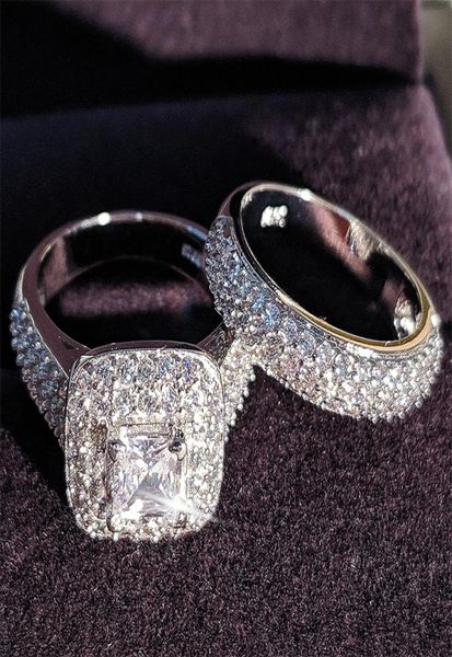 moonso trendy 925 sterling silver wedding ring set band for bridal girls and women ladys love couple pair jewelry r34002352879, Slivery;golden
moonso trendy 925 sterling silver wedding ring set band for bridal girls and women ladys love couple pair jewelry r34002352879, Slivery;golden