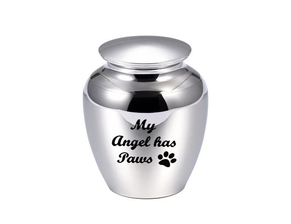 45x70mm cremation ashes urn for pets human mini ashes keepsake urn aluminum alloy memorial funeral jarmy angel has paws2822592, Silver
45x70mm cremation ashes urn for pets human mini ashes keepsake urn aluminum alloy memorial funeral jarmy angel has paws2822592, Silver