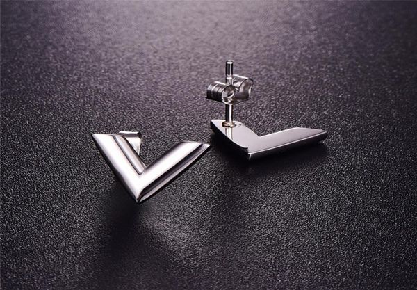 316l stainless steel earrings for women rose goldcolor brand v letter triangle cute stud earrings jewelry gift1850918, Golden;silver
316l stainless steel earrings for women rose goldcolor brand v letter triangle cute stud earrings jewelry gift1850918, Golden;silver