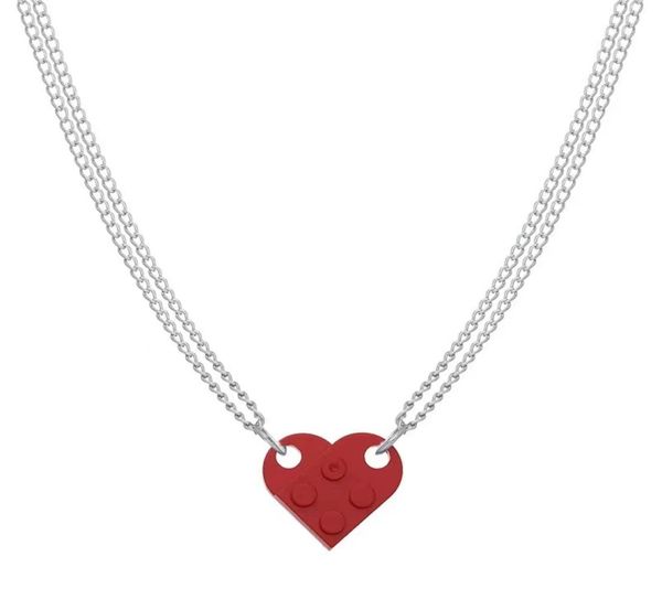 punk heartshaped pendant necklaces love for couple women men jigsaw lego friendship clavicle chain simple and versatile personali2887387, Silver
punk heartshaped pendant necklaces love for couple women men jigsaw lego friendship clavicle chain simple and versatile personali2887387, Silver