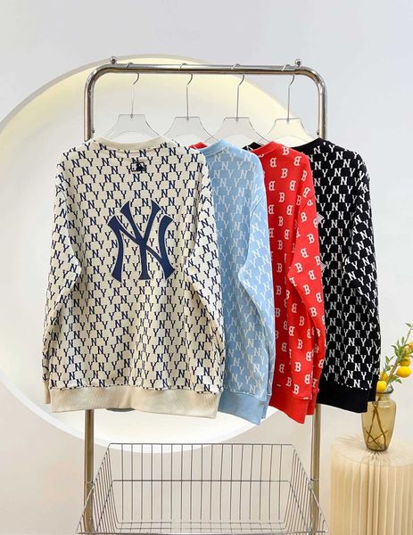 2023 autumn ml new ny all over print couple round neck pullover 080303, Black
2023 autumn ml new ny all over print couple round neck pullover 080303, Black
