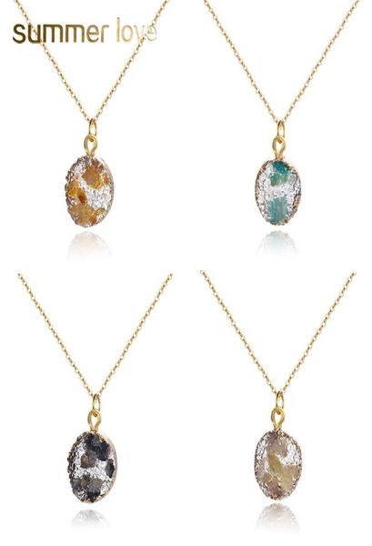 2020 design resin stone druzy necklaces 6 colors gold plated geometry shell sequins pendant necklace for elegant women girls fashi7703748, Silver
2020 design resin stone druzy necklaces 6 colors gold plated geometry shell sequins pendant necklace for elegant women girls fashi7703748, Silver