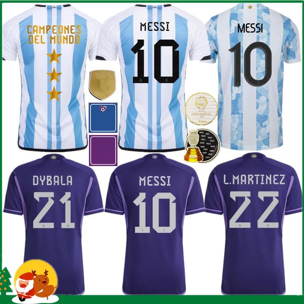 player / fans version 2023 3 stars messis soccer jerseys 23 24 dybala di maria martinez de paul maradona fernandez football men women kids k, Black;yellow
player / fans version 2023 3 stars messis soccer jerseys 23 24 dybala di maria martinez de paul maradona fernandez football men women kids k, Black;yellow