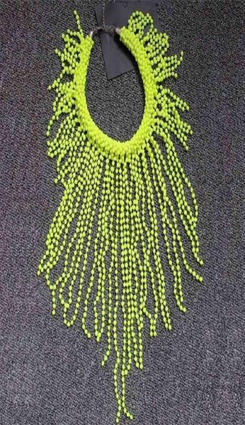 handmade in stock european fashion neon yellow statement women long chokers star punk chunky tassels chains beading necklace 210332956781, Silver
handmade in stock european fashion neon yellow statement women long chokers star punk chunky tassels chains beading necklace 210332956781, Silver