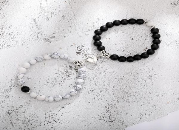 2pcsset magnetic distance bead bracelet couple minimalist heart lovers matching friendship bracelets for women3125458, Black
2pcsset magnetic distance bead bracelet couple minimalist heart lovers matching friendship bracelets for women3125458, Black