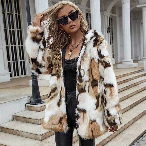 women's fur faux fur new faux fur women coat with contrasting imitation fur coat autumn winter fur jacket coat short outwear 6q5507 x09, Black
women's fur faux fur new faux fur women coat with contrasting imitation fur coat autumn winter fur jacket coat short outwear 6q5507 x09, Black