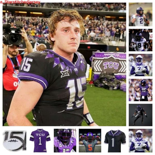 2023 tcu horned frogs football jersey 40 keviyan huddleston 10 josh hoover 19 jared wiley 6 jamoi hodge 27 jordyn bailey 3 perry 56 ben tayl, Black
2023 tcu horned frogs football jersey 40 keviyan huddleston 10 josh hoover 19 jared wiley 6 jamoi hodge 27 jordyn bailey 3 perry 56 ben tayl, Black