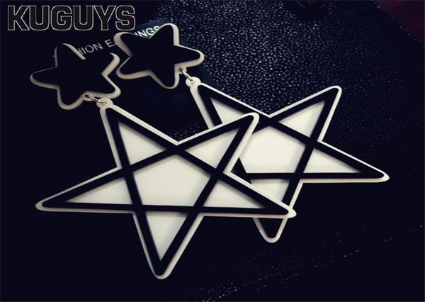 kuguys hiphop pentagram large dangle earrings for womens fashion oorbellen womans pendientes acrylic black white drop earring brin5743038, Silver
kuguys hiphop pentagram large dangle earrings for womens fashion oorbellen womans pendientes acrylic black white drop earring brin5743038, Silver