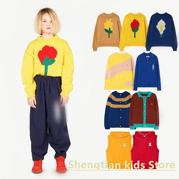 pullover 2023aw tao girls boys sweater jersey solid color knitted baby tank 230906, Blue
pullover 2023aw tao girls boys sweater jersey solid color knitted baby tank 230906, Blue