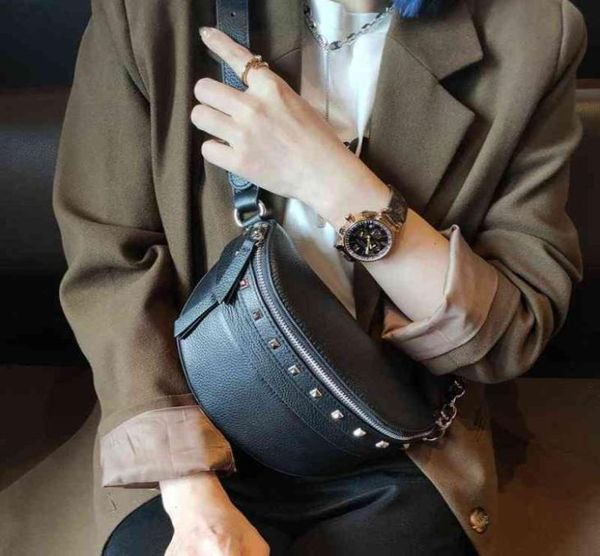 fashion rivet fanny pack shell waist bag brand belt women 100 genuine leather multifunction chest s 22053184023777417367
fashion rivet fanny pack shell waist bag brand belt women 100 genuine leather multifunction chest s 22053184023777417367