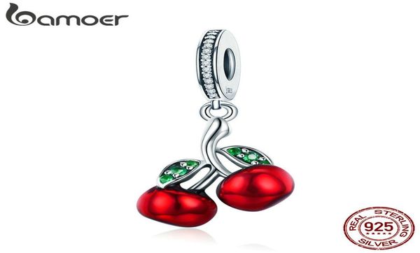 trendy 925 sterling silver fruit red enamel cherry pendant charm fit women bracelets necklaces fashion jewelry4992759, Black
trendy 925 sterling silver fruit red enamel cherry pendant charm fit women bracelets necklaces fashion jewelry4992759, Black