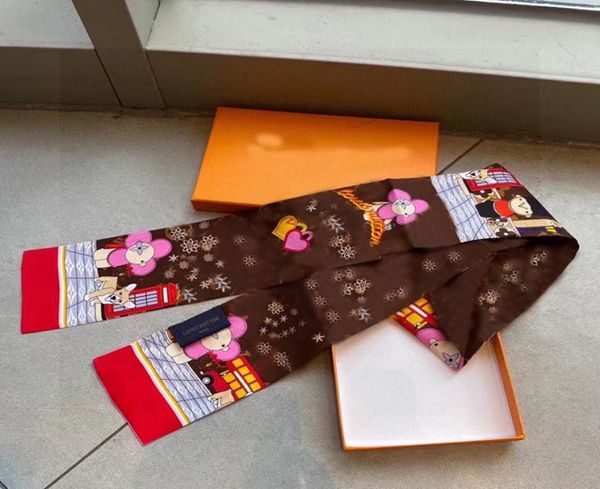 small silk scarf for women 2023 new print handle bag ribbons l brand fashion head scarf small long skinny scarves5206166, Blue;gray
small silk scarf for women 2023 new print handle bag ribbons l brand fashion head scarf small long skinny scarves5206166, Blue;gray