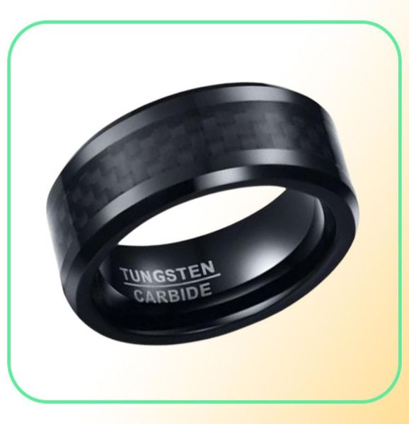 wedding ring beveled edge 8mm comfort fit mens black tungsten carbide weeding band ring with black carbon fiber8422408, Slivery;golden
wedding ring beveled edge 8mm comfort fit mens black tungsten carbide weeding band ring with black carbon fiber8422408, Slivery;golden
