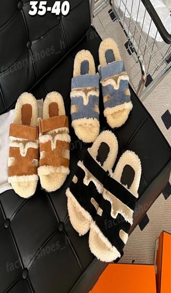 designer slipper wool chypre slippers women fluffy furry sandals warm winter flat slides suede sandal classic beach furry flip flo6192781, Black
designer slipper wool chypre slippers women fluffy furry sandals warm winter flat slides suede sandal classic beach furry flip flo6192781, Black