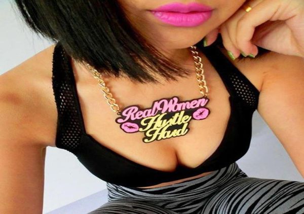 pendant necklaces fashion jewelry real women hustle hard necklace for brand summer style glam girl cool long chains9560883, Silver
pendant necklaces fashion jewelry real women hustle hard necklace for brand summer style glam girl cool long chains9560883, Silver