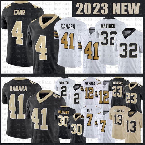jameis winston derek carr football jerseys men new orleanses saints alvin kamara tyrann mathieu chris olave marshon lattimore jamaal william, Black;red
jameis winston derek carr football jerseys men new orleanses saints alvin kamara tyrann mathieu chris olave marshon lattimore jamaal william, Black;red