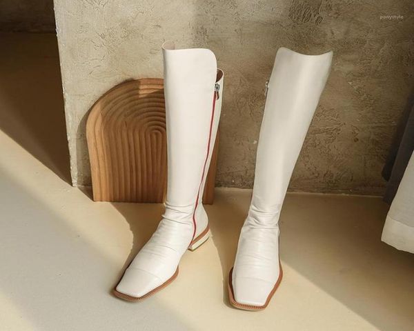 boots white square toe flat kneehigh pleated zip long tube women shoes riding equestrian cow leather 2021 fall winter 3cm14849956, Black
boots white square toe flat kneehigh pleated zip long tube women shoes riding equestrian cow leather 2021 fall winter 3cm14849956, Black