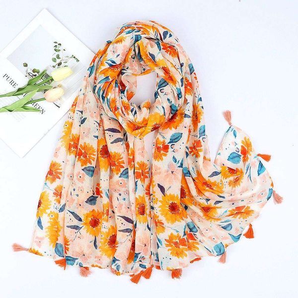 autumn style warm color sunflower print scarf soft comfortable sunblock shawl girl, Blue;gray
autumn style warm color sunflower print scarf soft comfortable sunblock shawl girl, Blue;gray