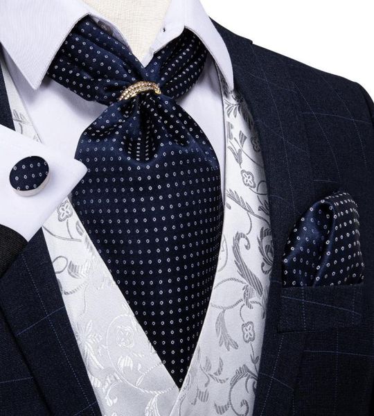 bow ties design men silk cravat navy dot formal ascot tie handkerchief set with ring wedding self necktie dibangu8791146, Black;gray
bow ties design men silk cravat navy dot formal ascot tie handkerchief set with ring wedding self necktie dibangu8791146, Black;gray