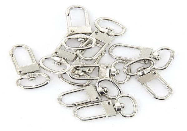 50 pcs swivel carabiner hook silver color key chains sleutelhanger key ring 18mm x 33 mm3201530, Slivery;golden
50 pcs swivel carabiner hook silver color key chains sleutelhanger key ring 18mm x 33 mm3201530, Slivery;golden