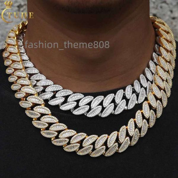 cubana hip hop jewelry mens 20mm 925 sterling silver vvs baguette moissanite diamond iced out leaf cuban link chain necklace
cubana hip hop jewelry mens 20mm 925 sterling silver vvs baguette moissanite diamond iced out leaf cuban link chain necklace