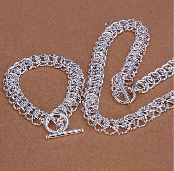 heavy 83g 925 silver jewelry set 18x8 inches wgs024fashion sterling silver plated neckace charm bracelet set3817884
heavy 83g 925 silver jewelry set 18x8 inches wgs024fashion sterling silver plated neckace charm bracelet set3817884