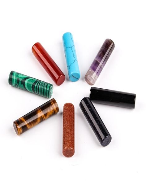 about 3610mm natural stone cylinder shape bar crystal pink blue amethyst turquoise round pillars diy jewelry making semifinished5915856, Bronze;silver
about 3610mm natural stone cylinder shape bar crystal pink blue amethyst turquoise round pillars diy jewelry making semifinished5915856, Bronze;silver