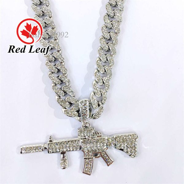 Redleaf Jewelry Men Sterling Sier Necklace Pistol Gold Moissanite Cuban Link Chain Necklace Necklace
Redleaf Jewelry Men Sterling Sier Necklace Pistol Gold Moissanite Cuban Link Chain Necklace Necklace